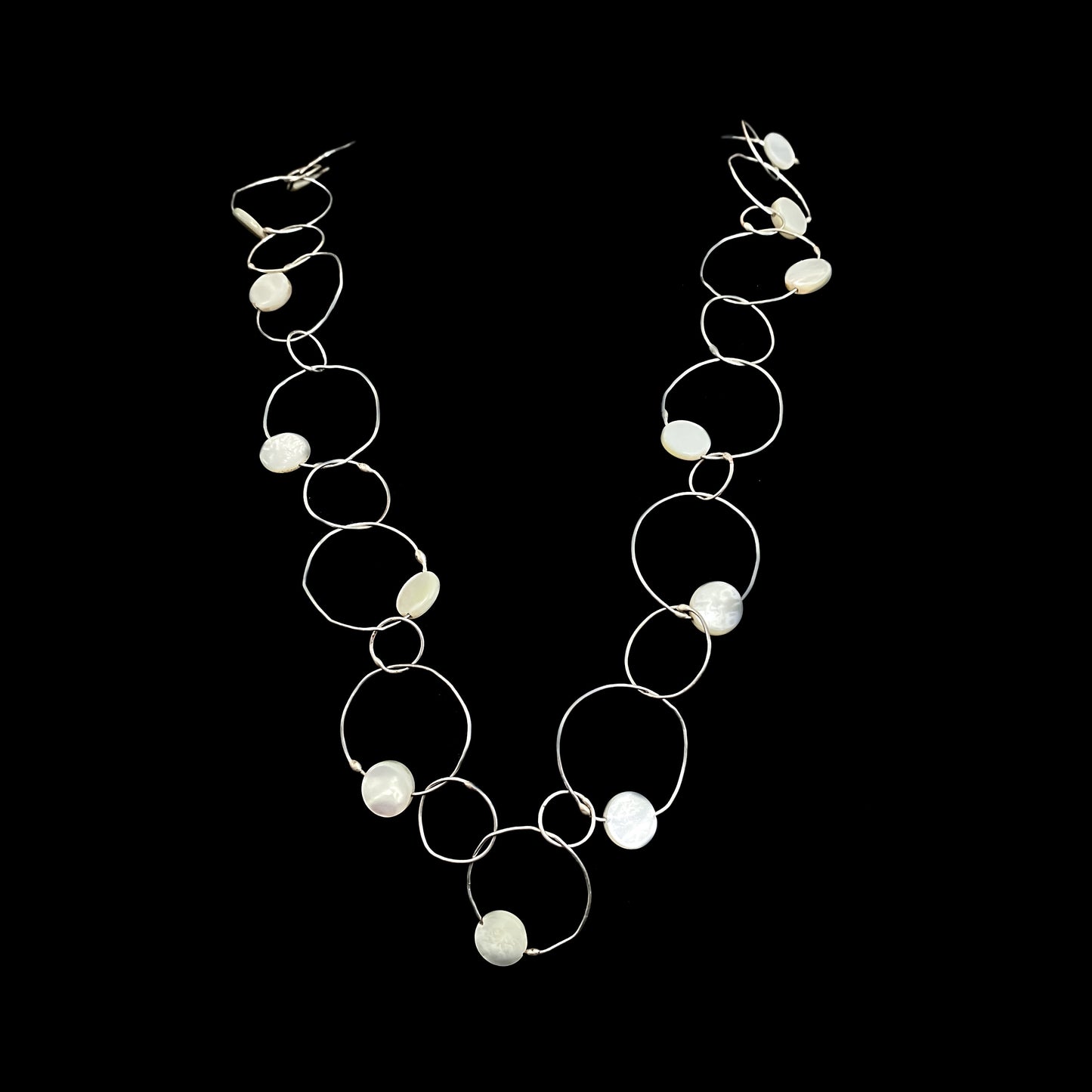 Fresh Water Pearl Long Chain Necklace