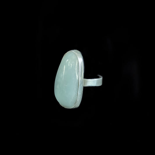 Sterling Silver Hemimorphite Adjustable Ring